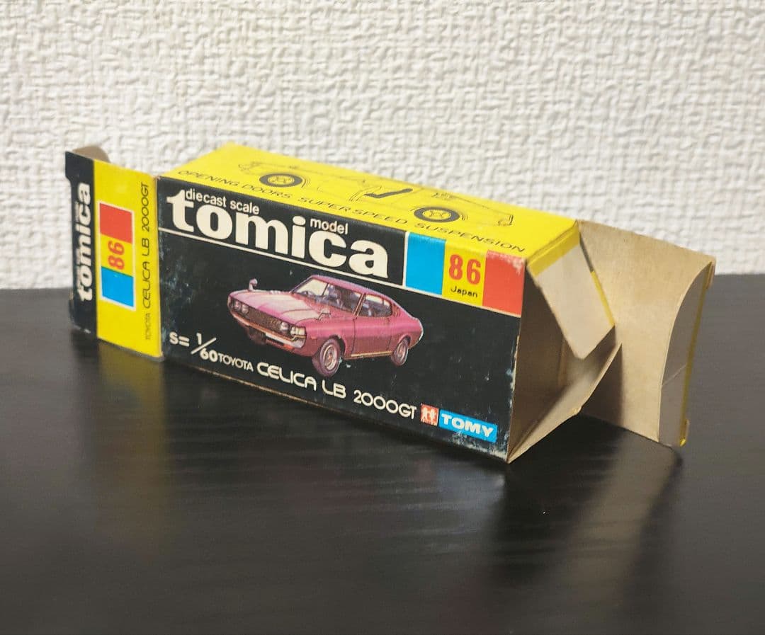 TOMICA　トミカ　トヨタ　セリカLB　2000GT　箱付き　紫メッキ