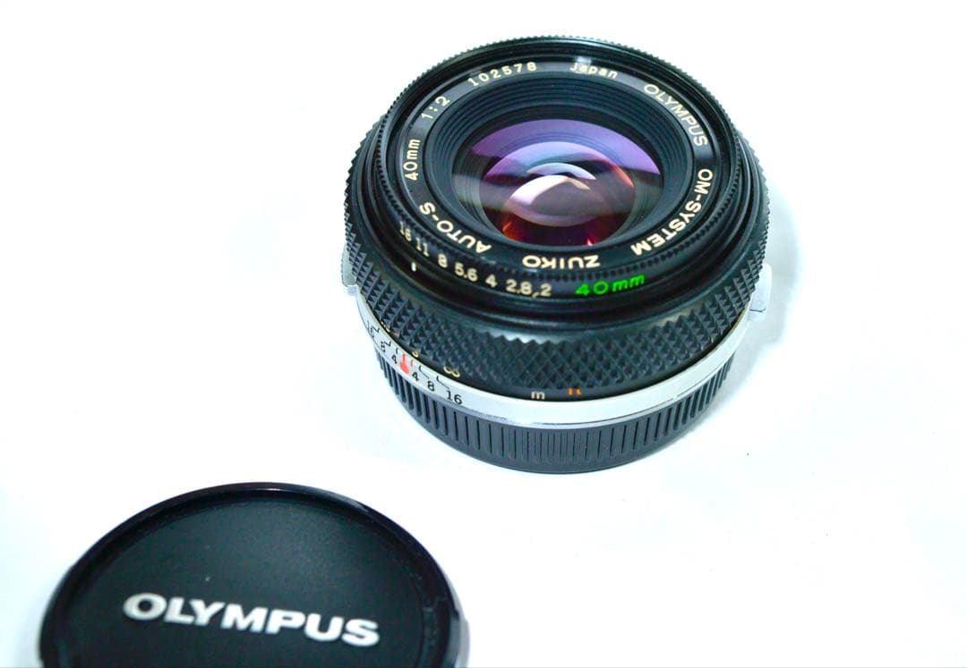 整備済み OLYMPUS OM ZUIKO AUTO-S 40mm F2