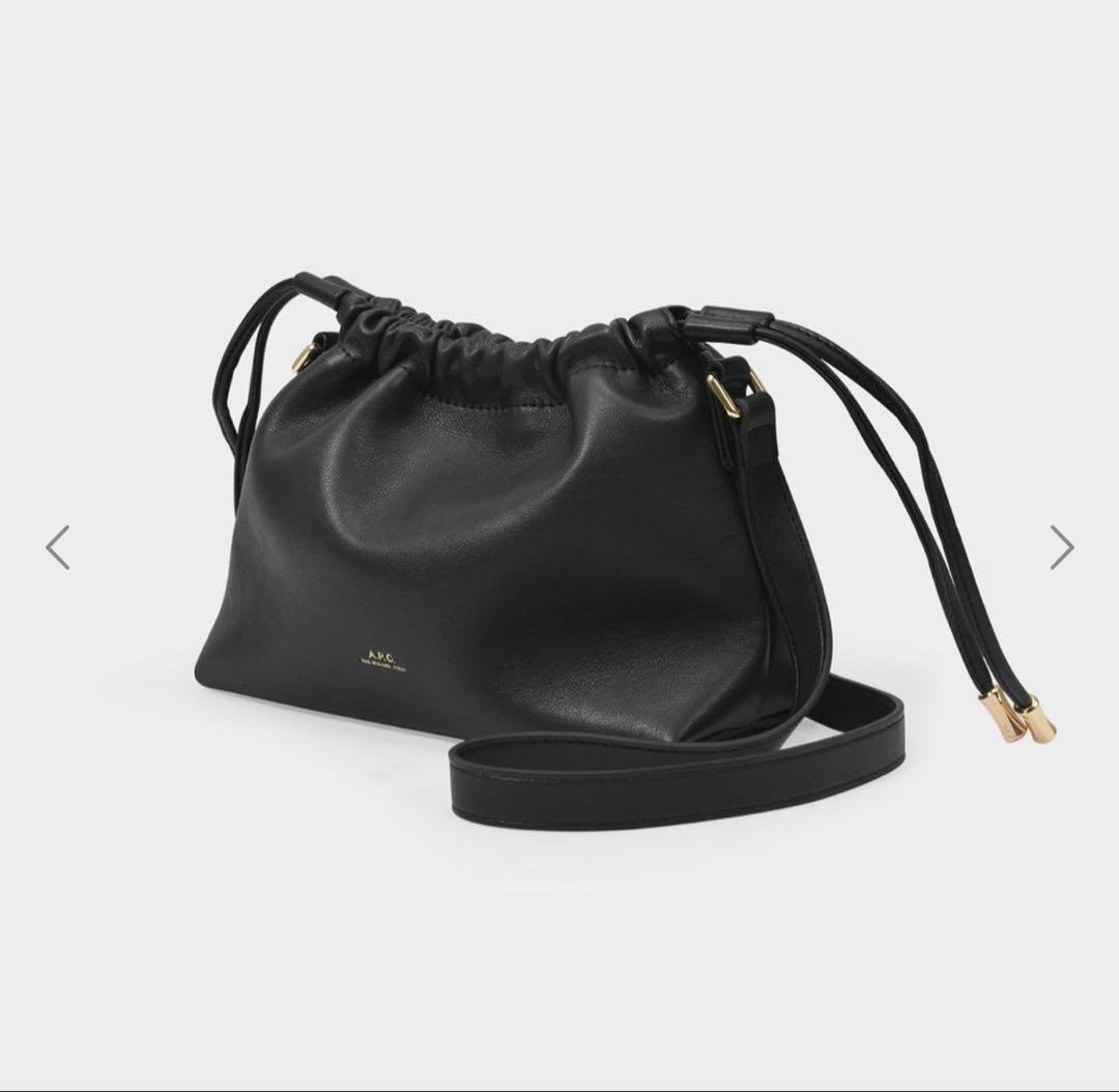 A.P.C. SAC NINON MINI ブラック　NINON ミニバッグ