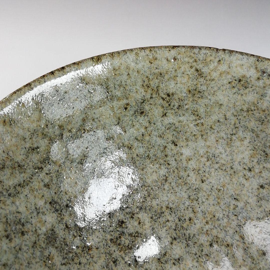 Ｗ１０９　茶碗　『唐津写　竹』『平茶碗』『浅見与し三 造』　共箱　抹茶碗　茶道具