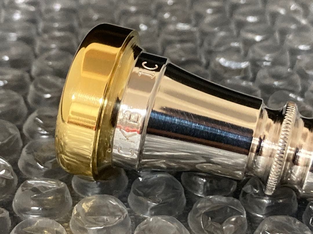 CKB 1C トランペットマウスピース　金メッキ
