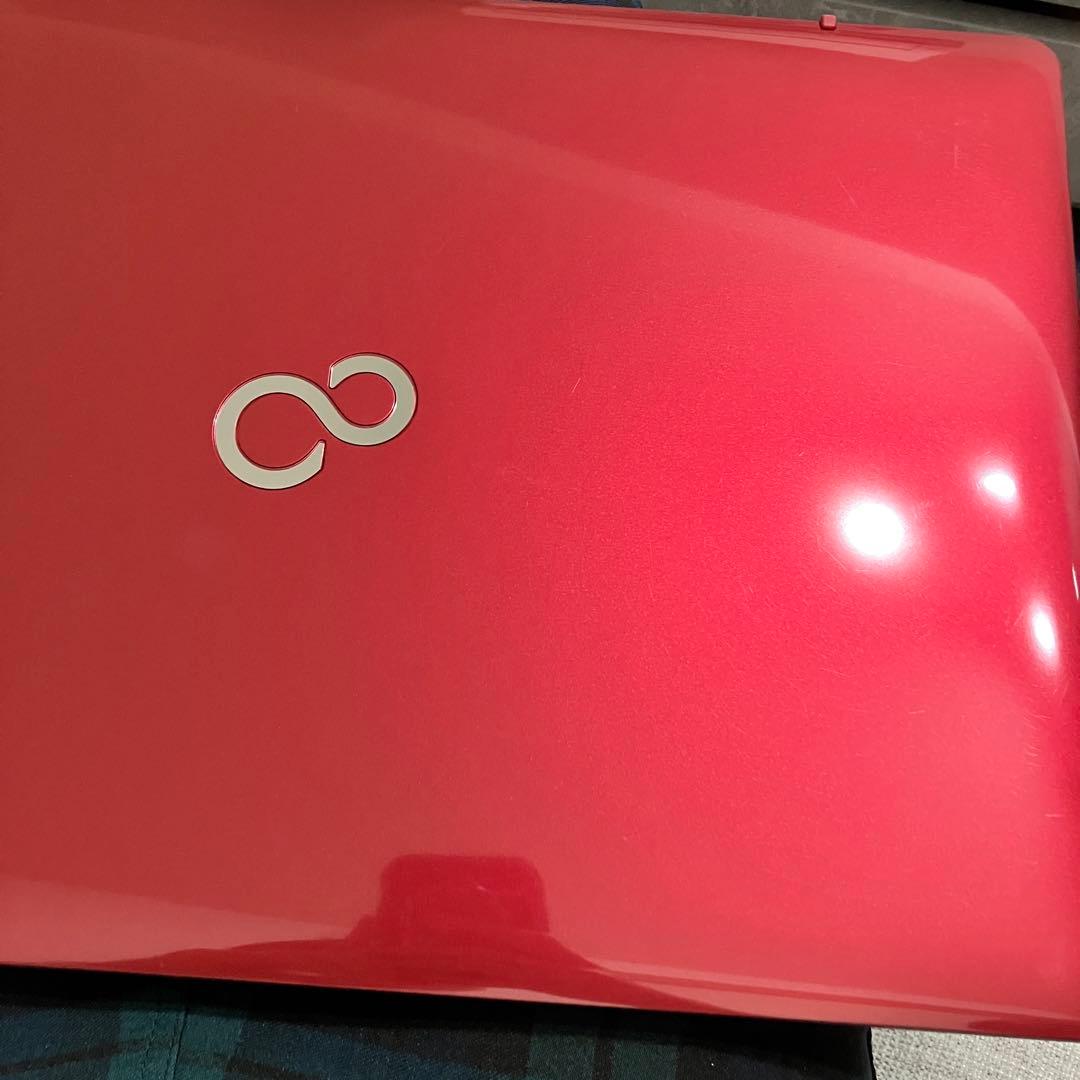 LIFEBOOK ルビーレッド AH42/C2 FMVA42C2 美品