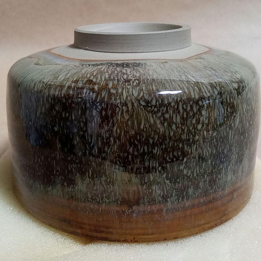 抹茶茶碗　高取焼　亀井楽山