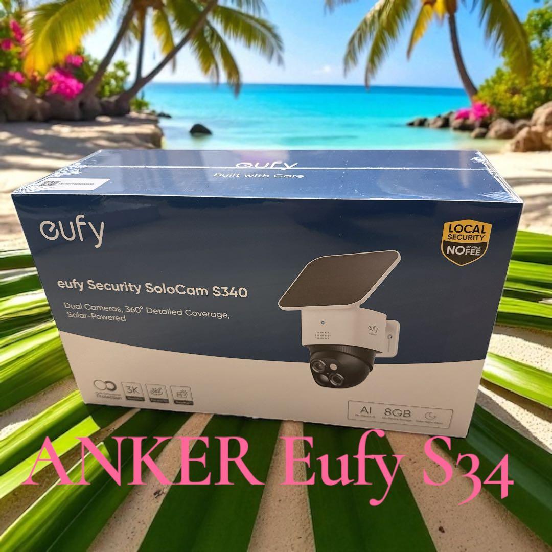 ANKER Eufy Security SoloCam S340 アンカー　防犯