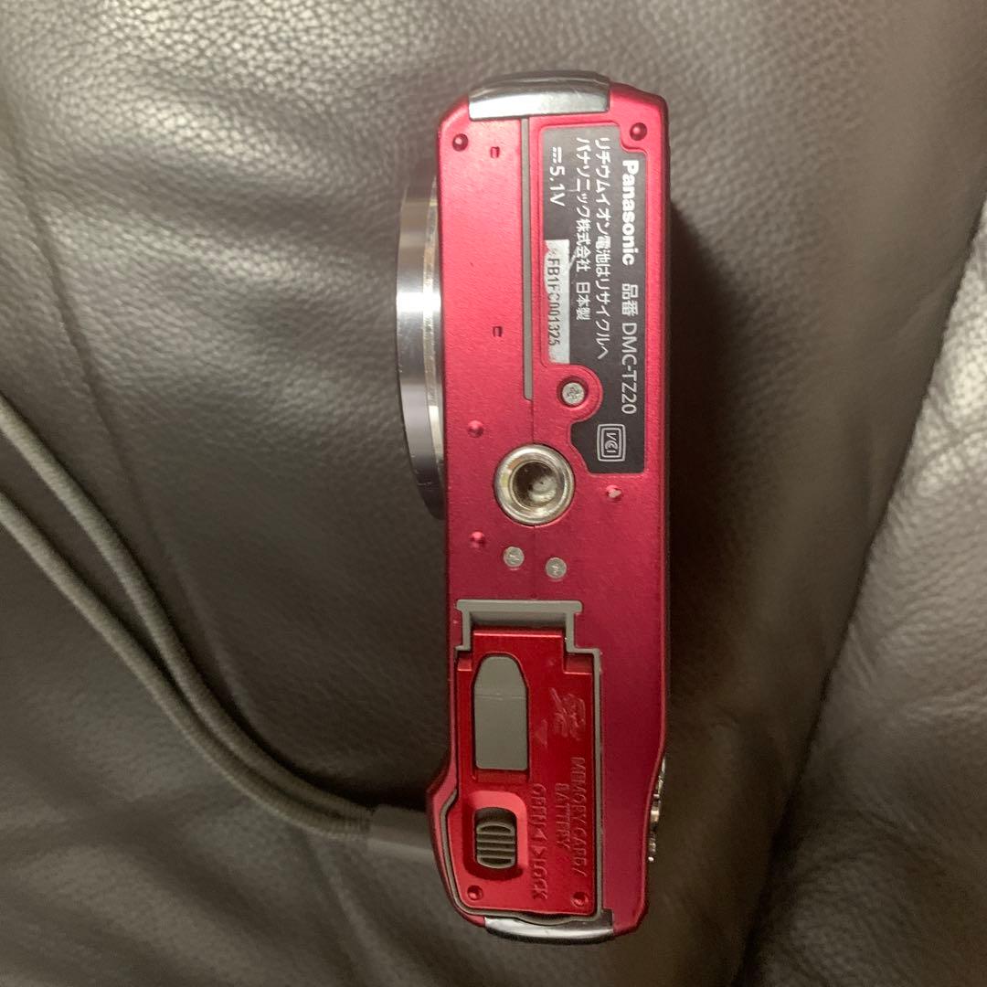 Panasonic DMC-TZ20 赤 デジタルカメラ