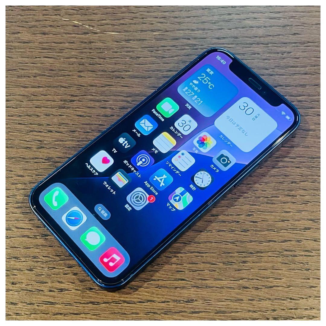 ✨美品✨iPhone12mini 本体 ブルー 128GB SIMフリー 本体