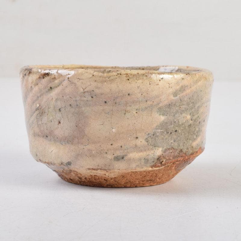 唐津焼　小山冨士夫(古山子)　酒觴　酒盃　明治村茶會　共箱　V　8931