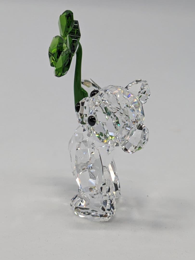 スワロフスキー　箱有り　クリスベア　クローバー　swarovski