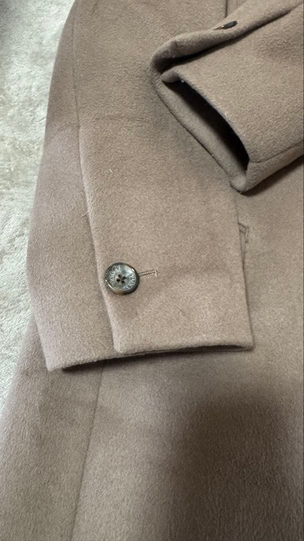 ABYTS ブラウン チェスターコート