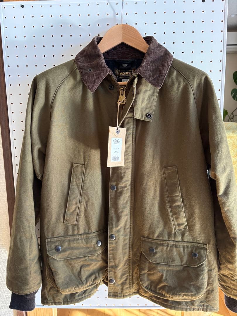 （希少）オルゲイユSuits & Fit Workers Jacket グリーン