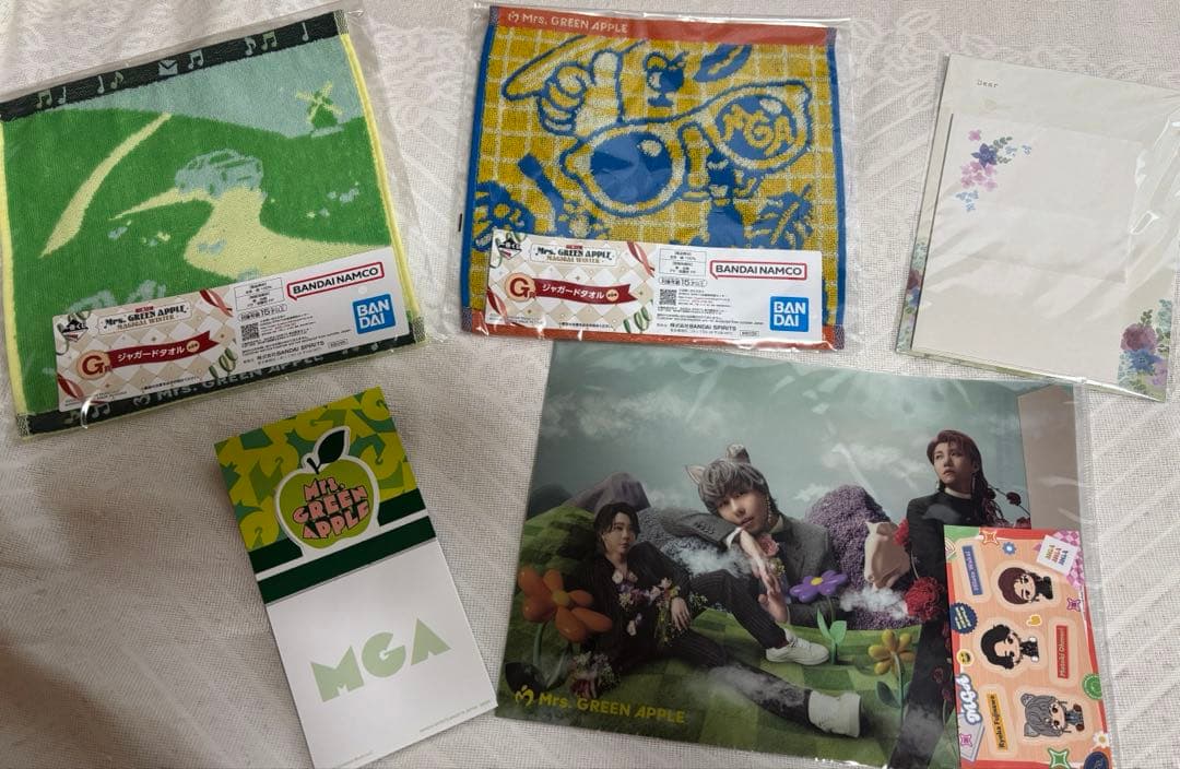 Mrs. GREEN APPLE 1番くじ8点（バラ売り×）