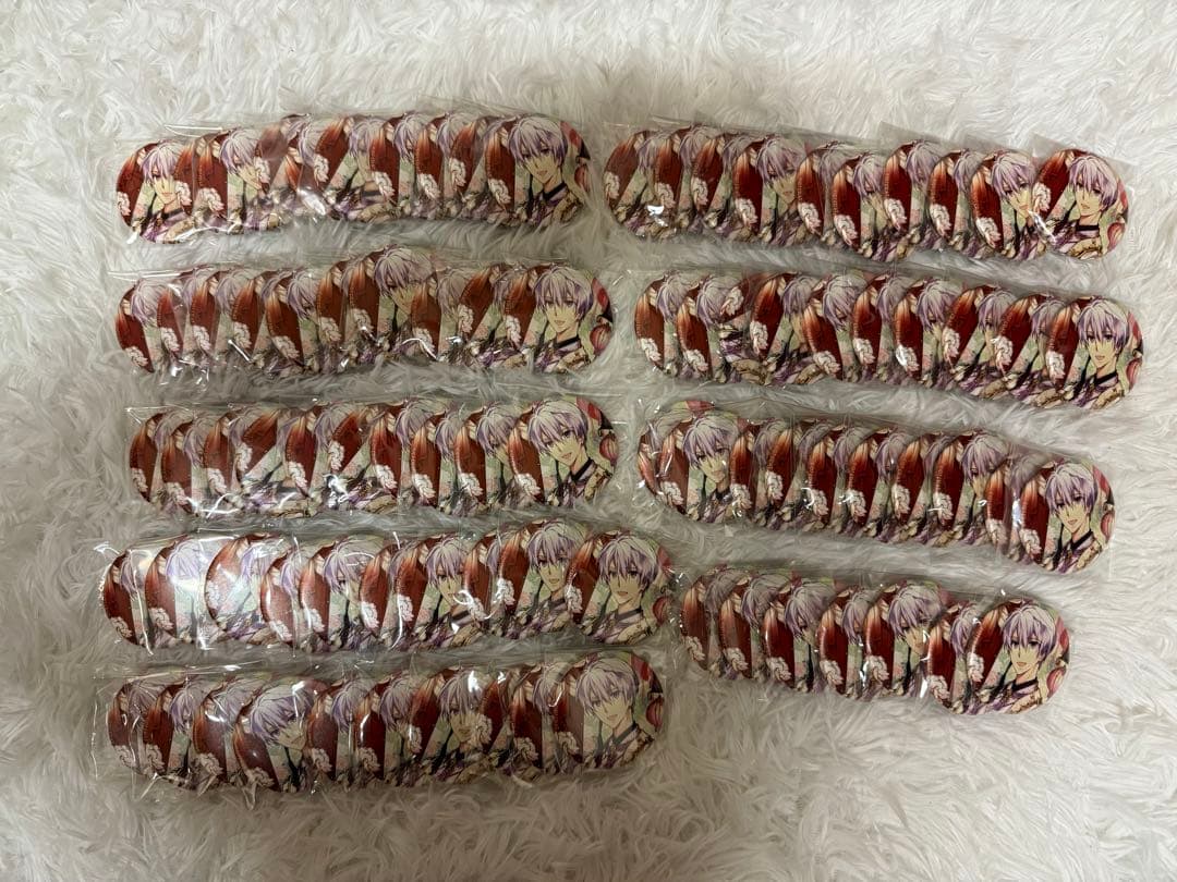 アイナナ 逢坂壮五 種村有菜 中国 缶バッジ 5周年