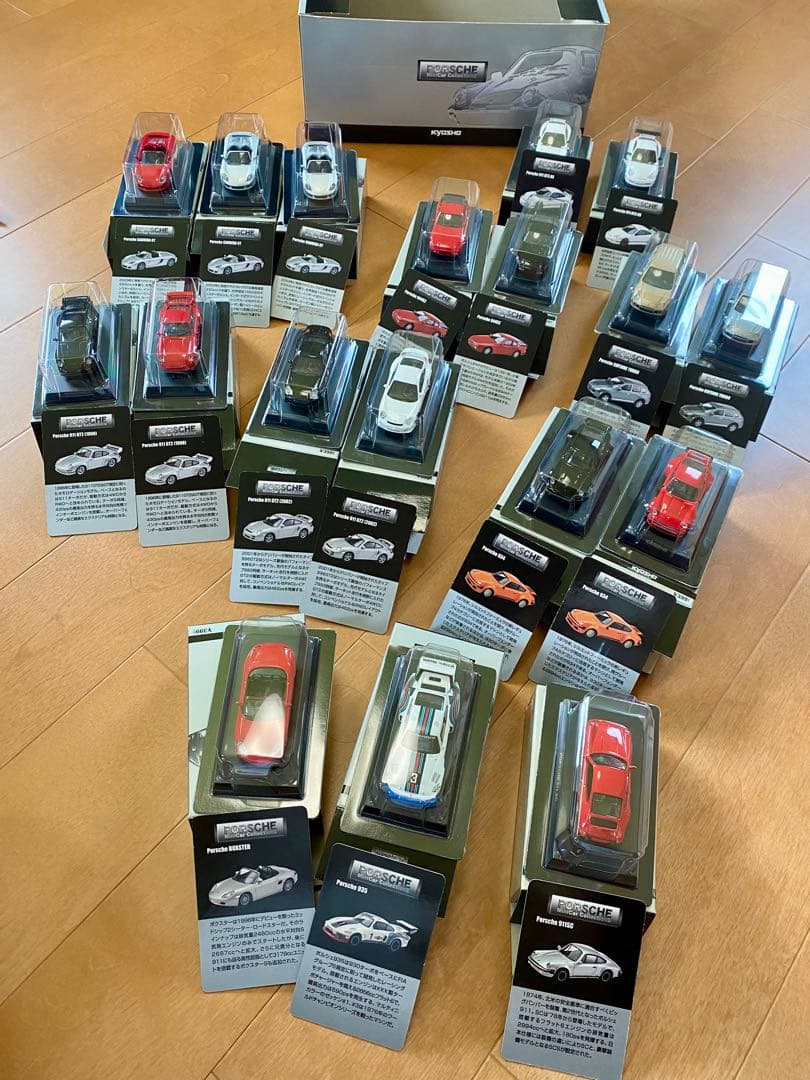 【新品激レア】京商64分の1ポルシェミニカーシリーズII貴重コレクション外車貴重