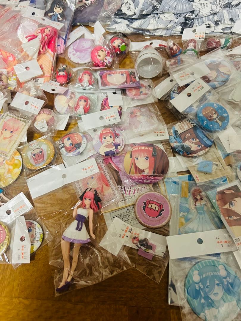 五等分の花嫁 グッズ まとめ売り 一花 二乃 三玖 四葉 五月