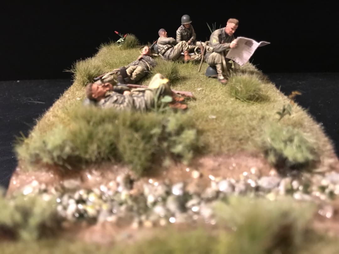 白い悪魔様　ジオラマ　ミニアート 35318 1/35