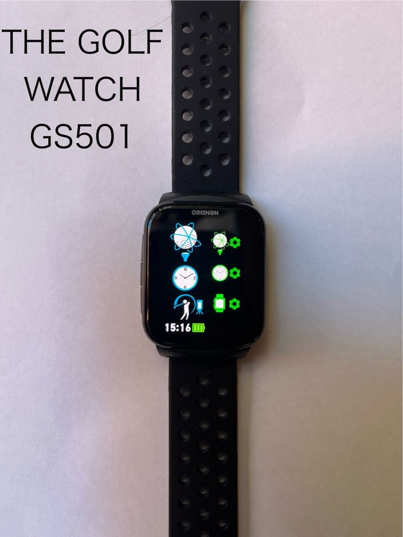 ラウンド用品・アクセサリー GreenOn THE GOLF WATCH GS501