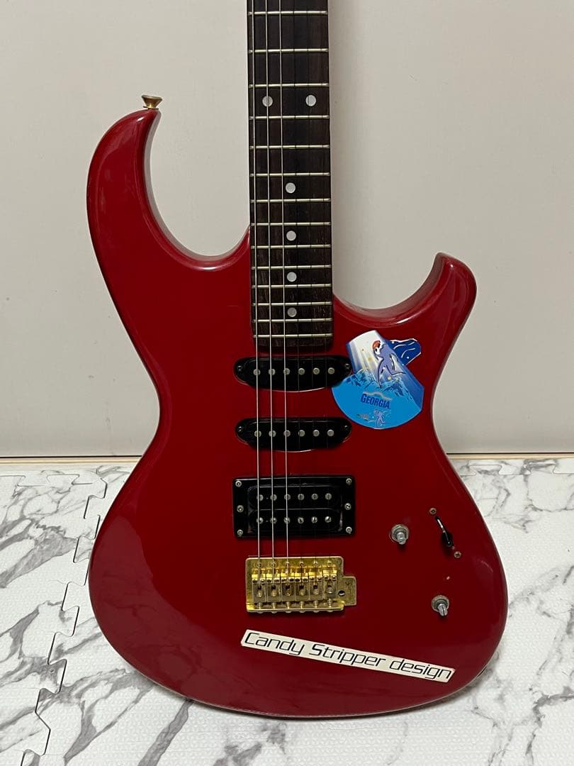 Aria Pro II レッドエレキギター