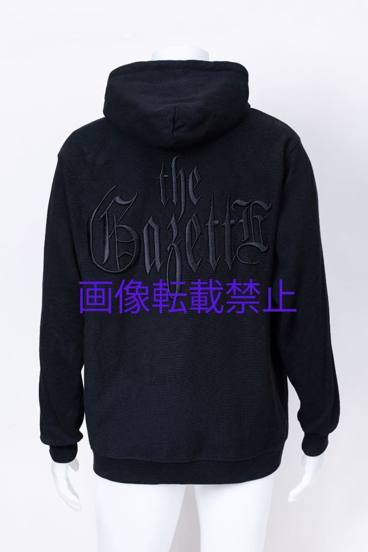 the GazettEガゼット【BIG HOODIEフーディ―M】ロゴパーカー