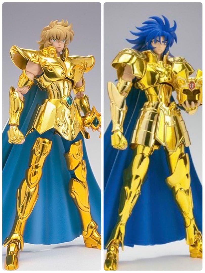 聖闘士聖衣神話EX ジェミニサガ　レオアイオリア　リバイバル版　2体セット