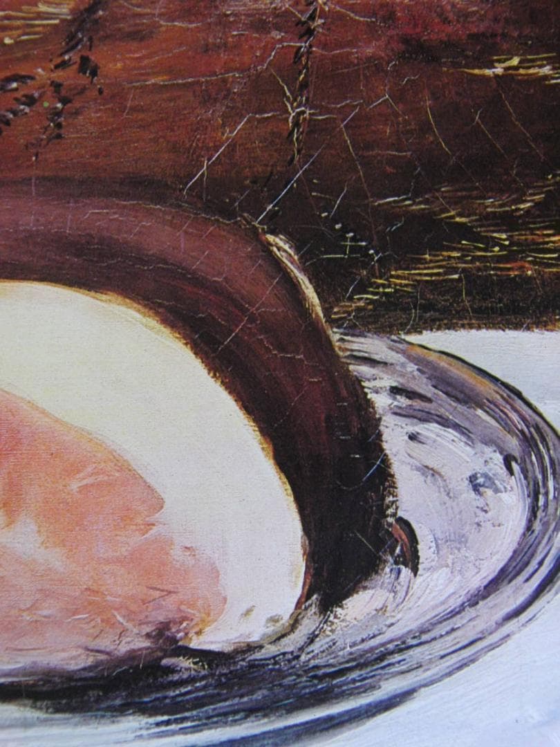 エドゥアール・マネ、【ハムのある静物】、希少な額装用画集より、状態良好