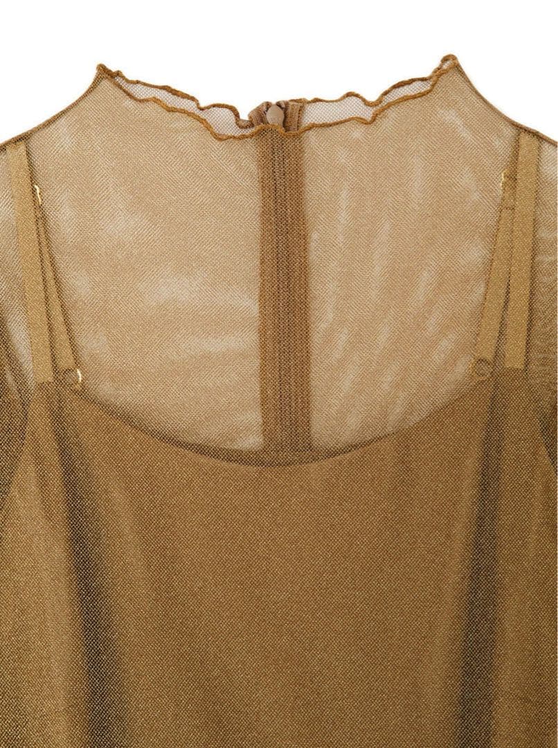 kaene ラメチュールメロウワンピース / 100535