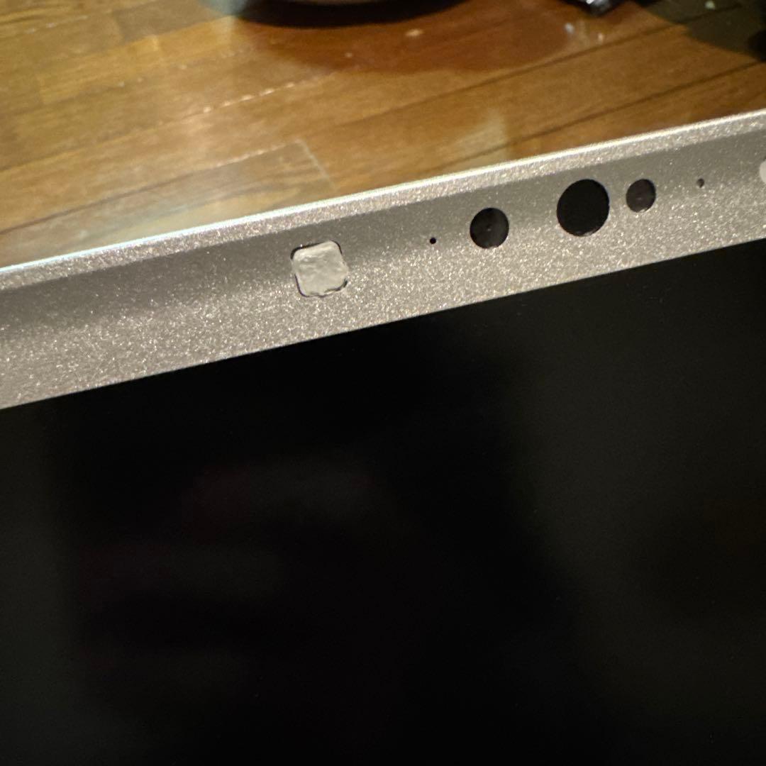 Panasonic ノートPC シルバー 本体 ACアダプター付き