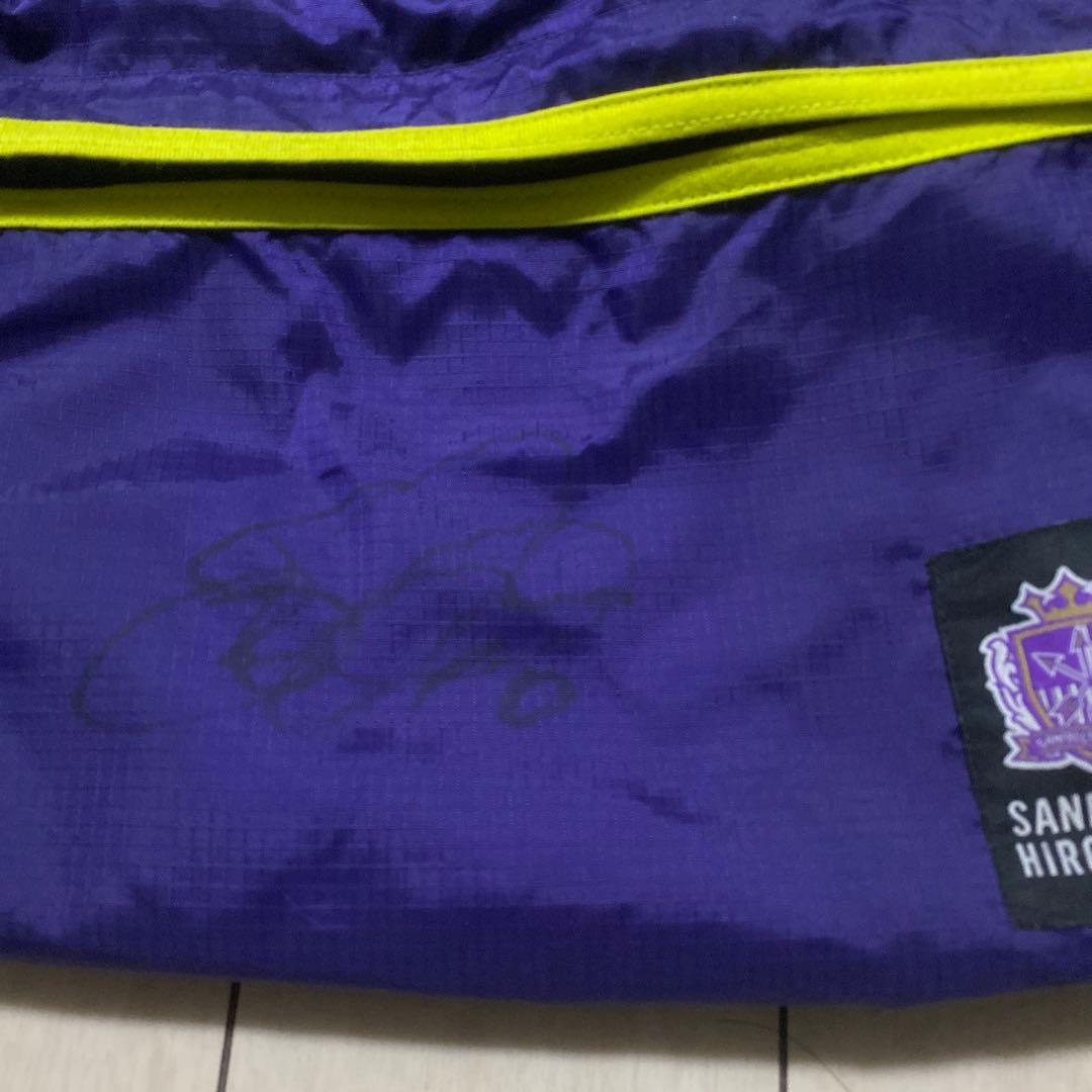 SANFRECCE HIROSHIMA ショルダーバッグ 浅野拓磨のサイン付き