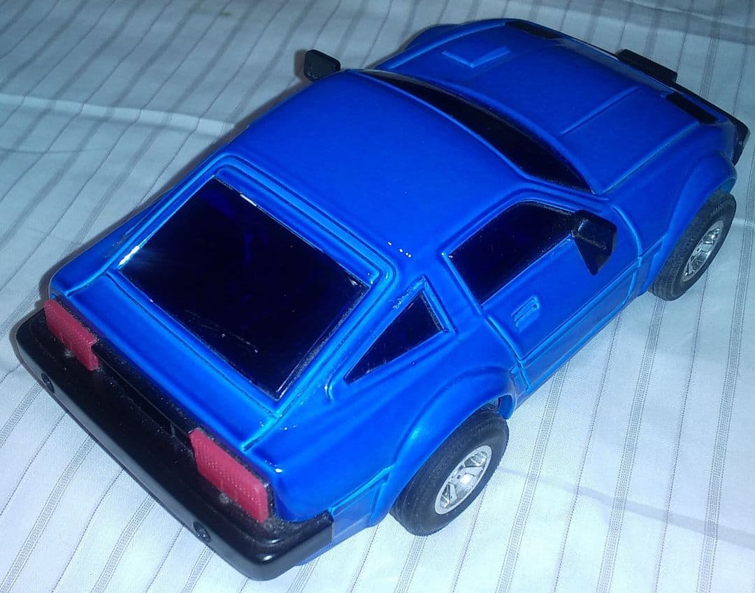 イチコー　フェアレディZ　ブリキ　青色ブルー　超希少色　中古　レトロ