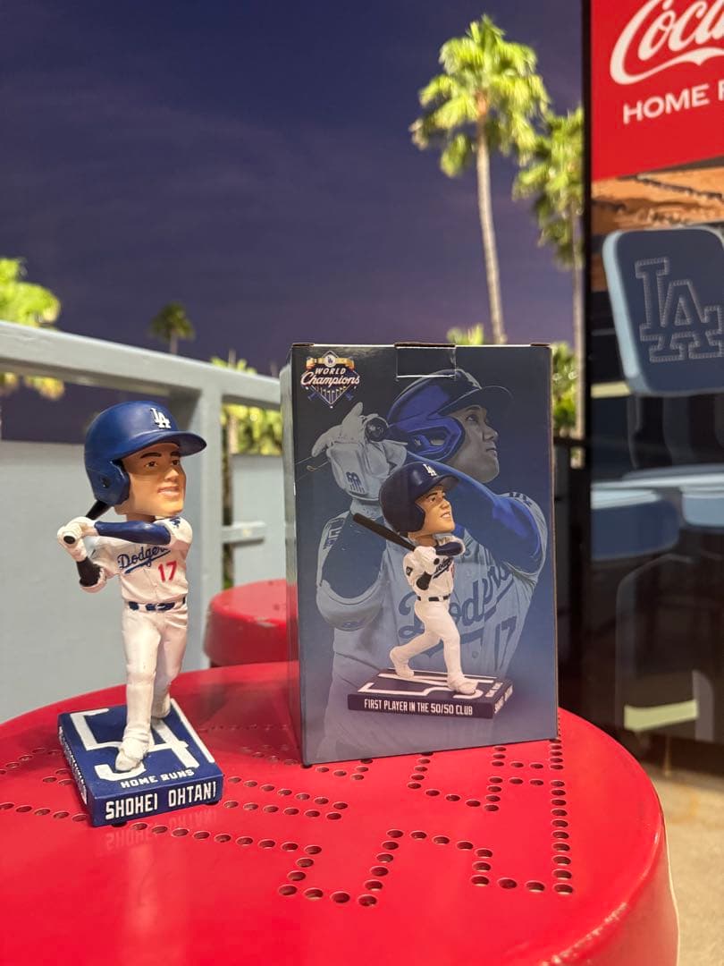 【即日発送可能】大谷翔平　ボブルヘッド　バッター50/50記念　8/27配布品