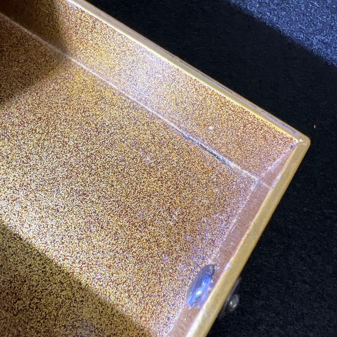 極上蒔絵小箪笥　木箱付　最大長さ約12㎝　東Y8-0105☆2Fチヒエ