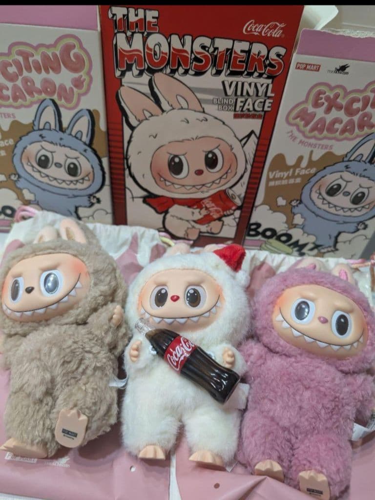 新品開封　LABUU 3体セット ラブブ　コカコーラ　マカロン