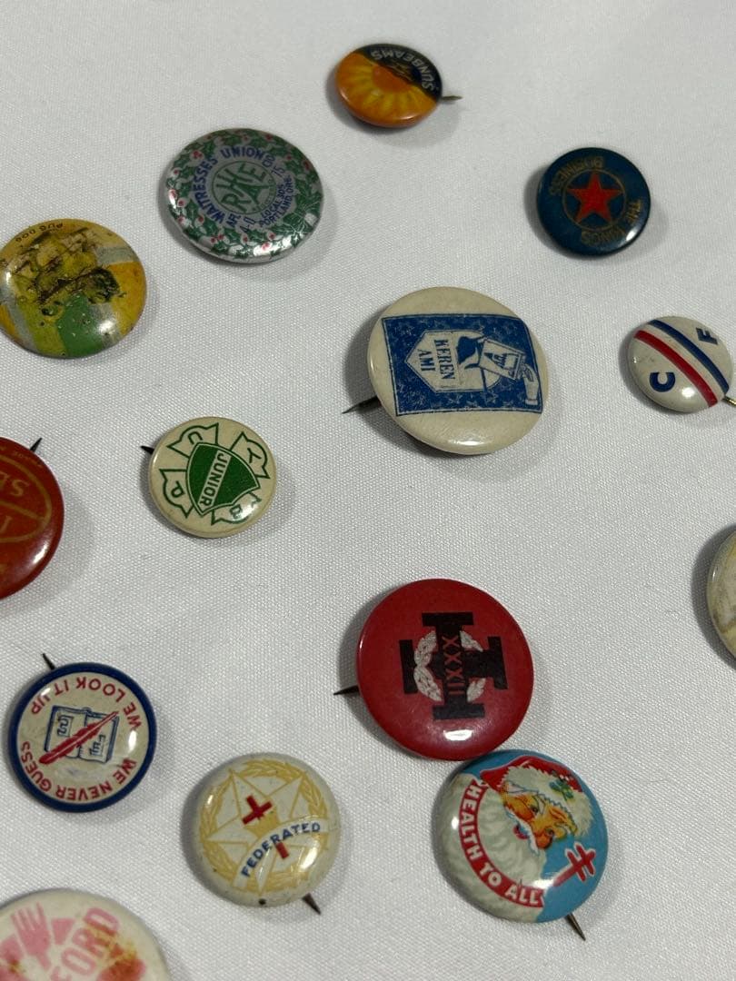 ヴィンテージ　缶バッジ　おまとめ