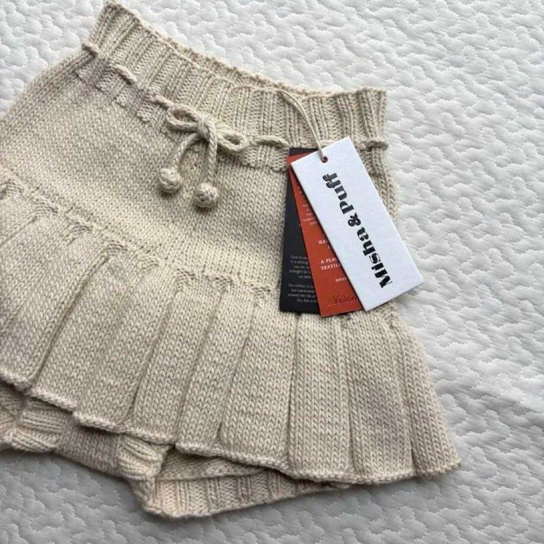 美品 misha&puff Skating pond skirt 5-6Y