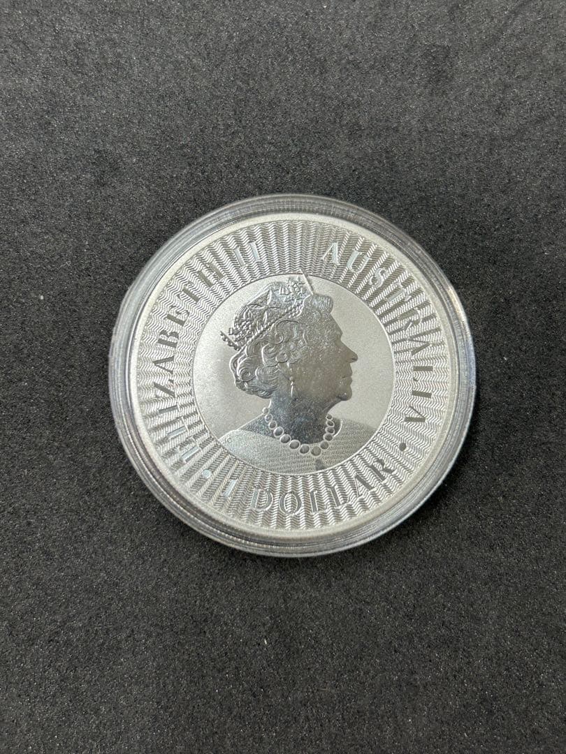 オーストラリア　カンガルー銀貨　1オンス　本物保証　ケース付き　④
