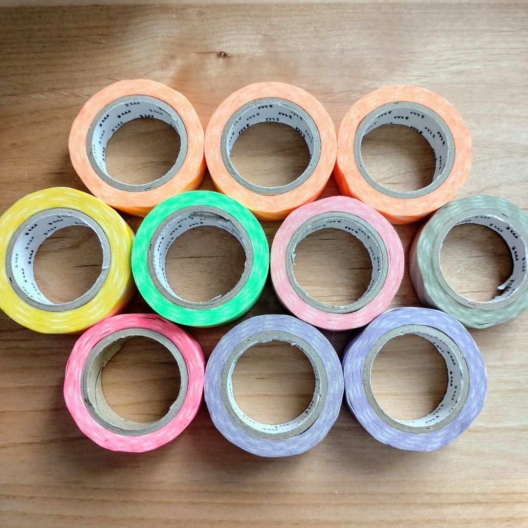 912.中古　mt　廃盤マスキングテープ　ストライプまとめ売り