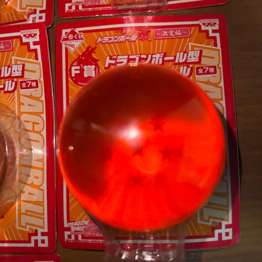 一番くじ　ドラゴンボール改　激突編　ドラゴンボール型スーパーボール 全7種類