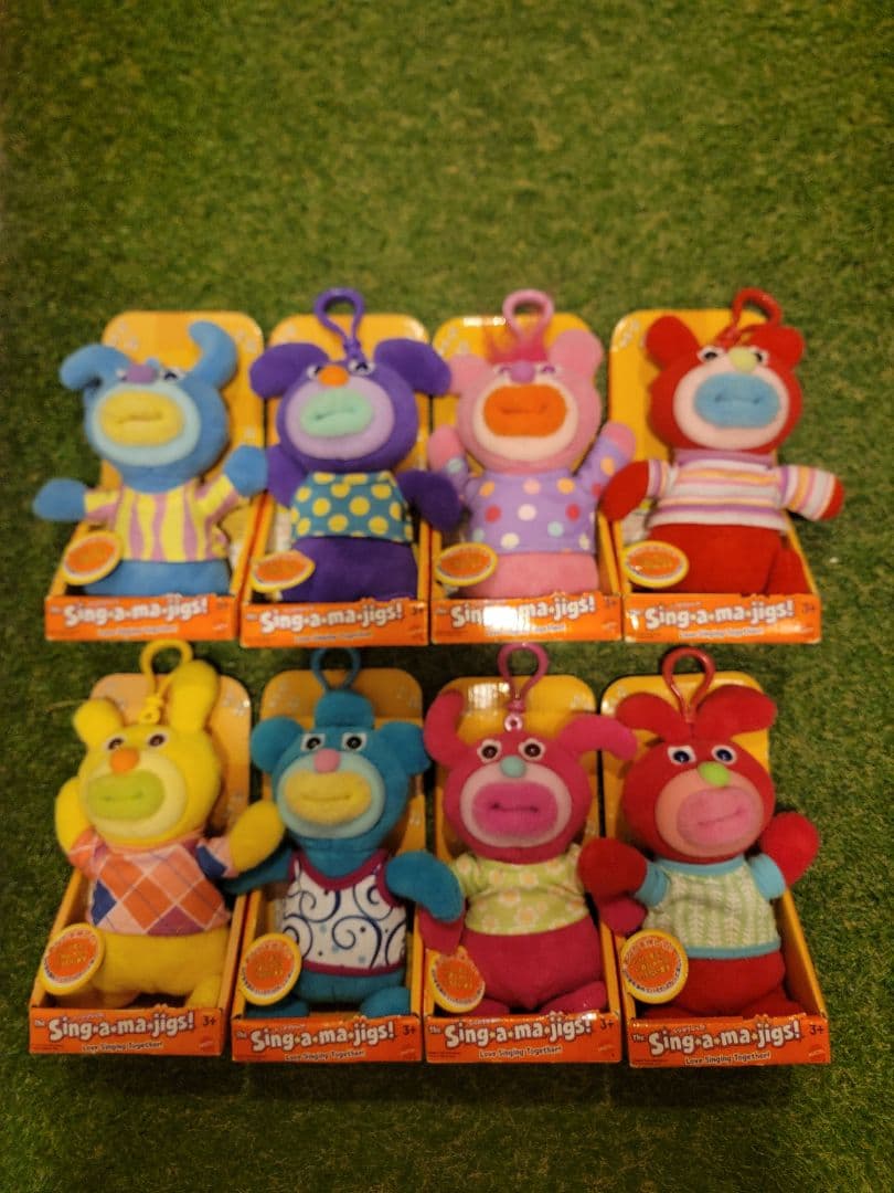 【廃盤】シンガマジック！ Sing-a-ma-jigs! 8体セット