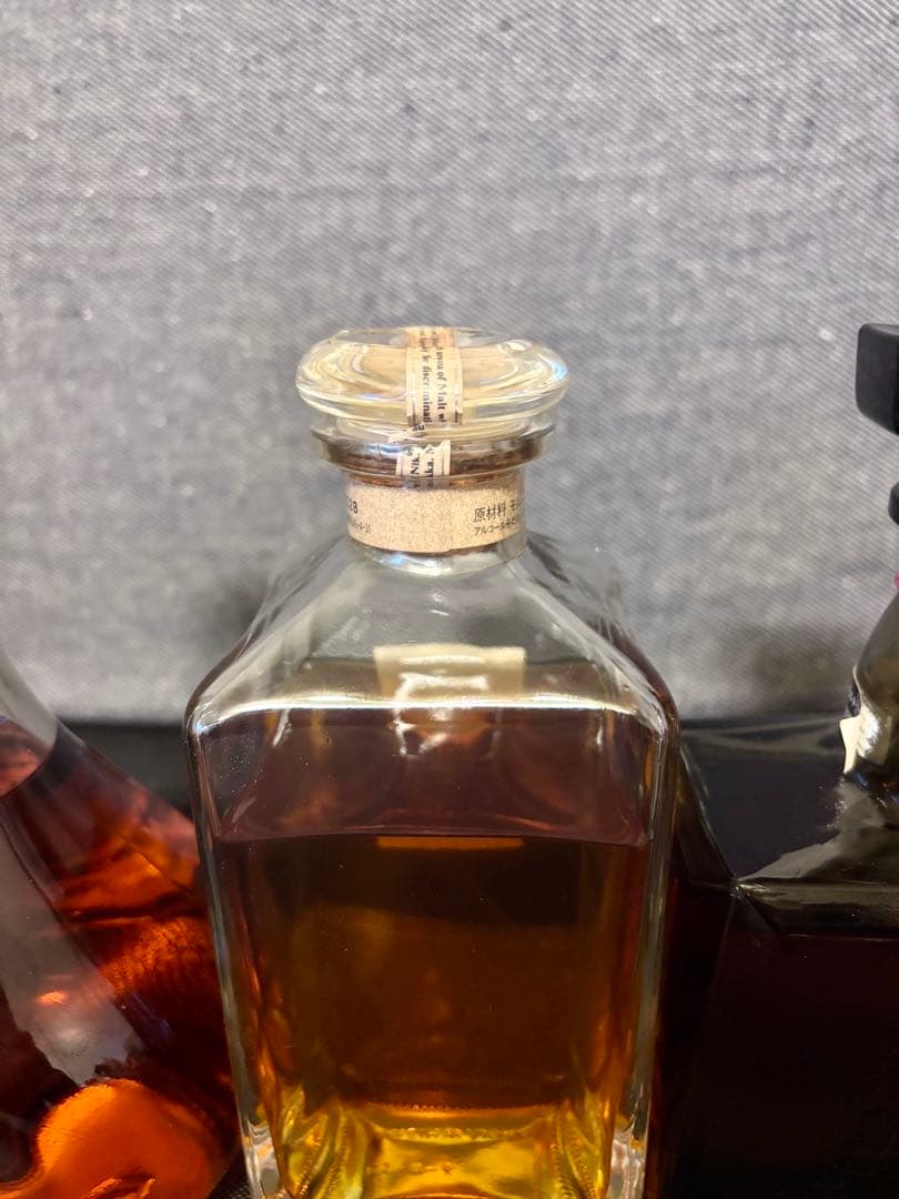 ブレンドオブニッカなど　国産ウイスキー古酒　3本セット　未開封