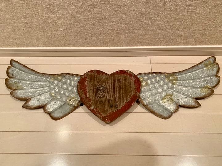 エンジェル ハート ウォールデコ　ビンテージ
