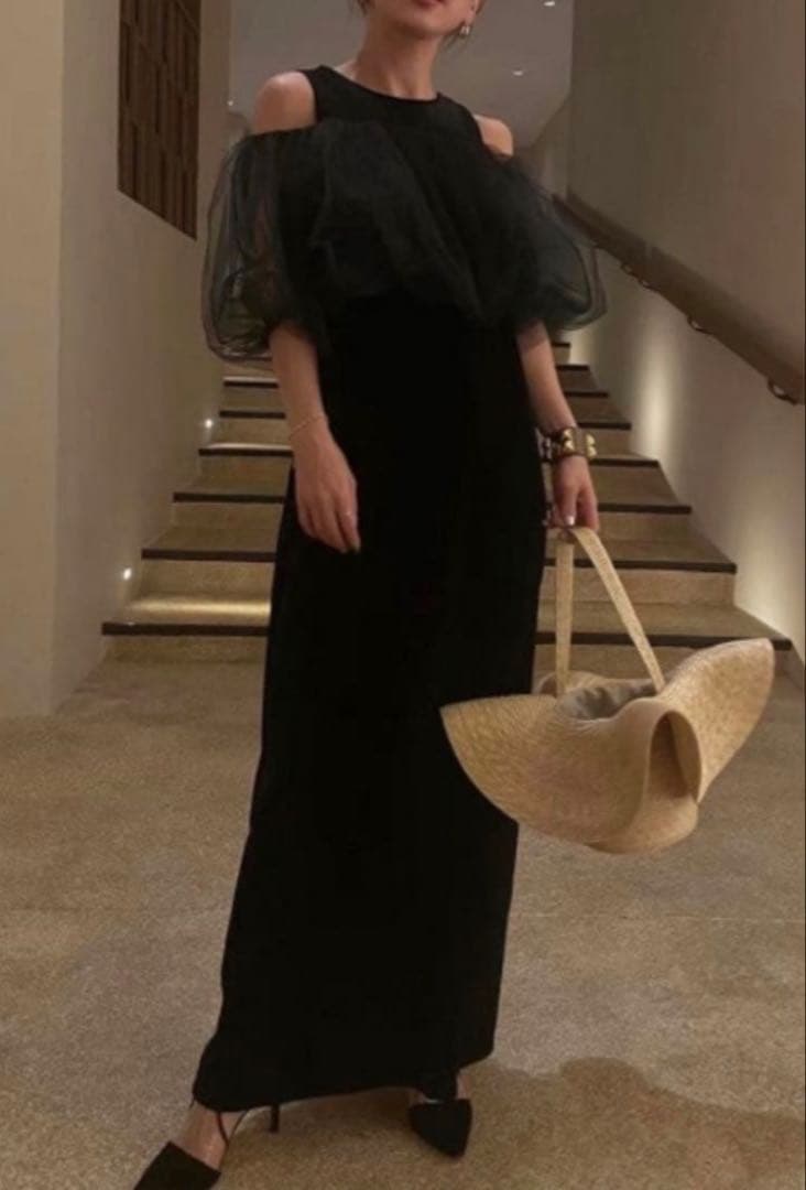 スーツ・フォーマル・ドレス AMERI UND MANY WAY BALLOON VEIL DRESS