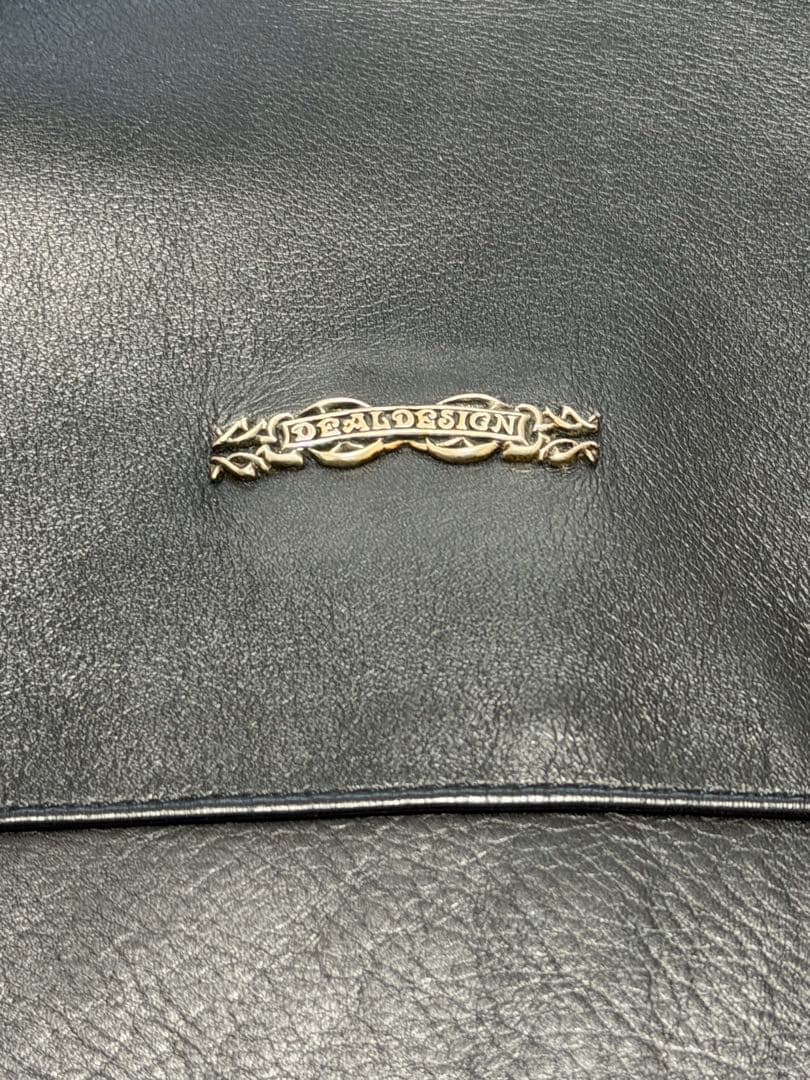 ディールデザイン レザー シングルライダースジャケット