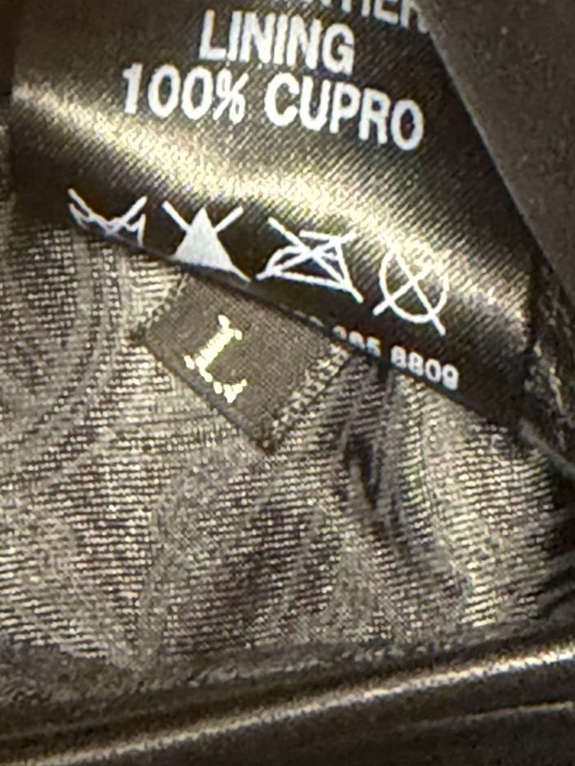 ディールデザイン レザー シングルライダースジャケット