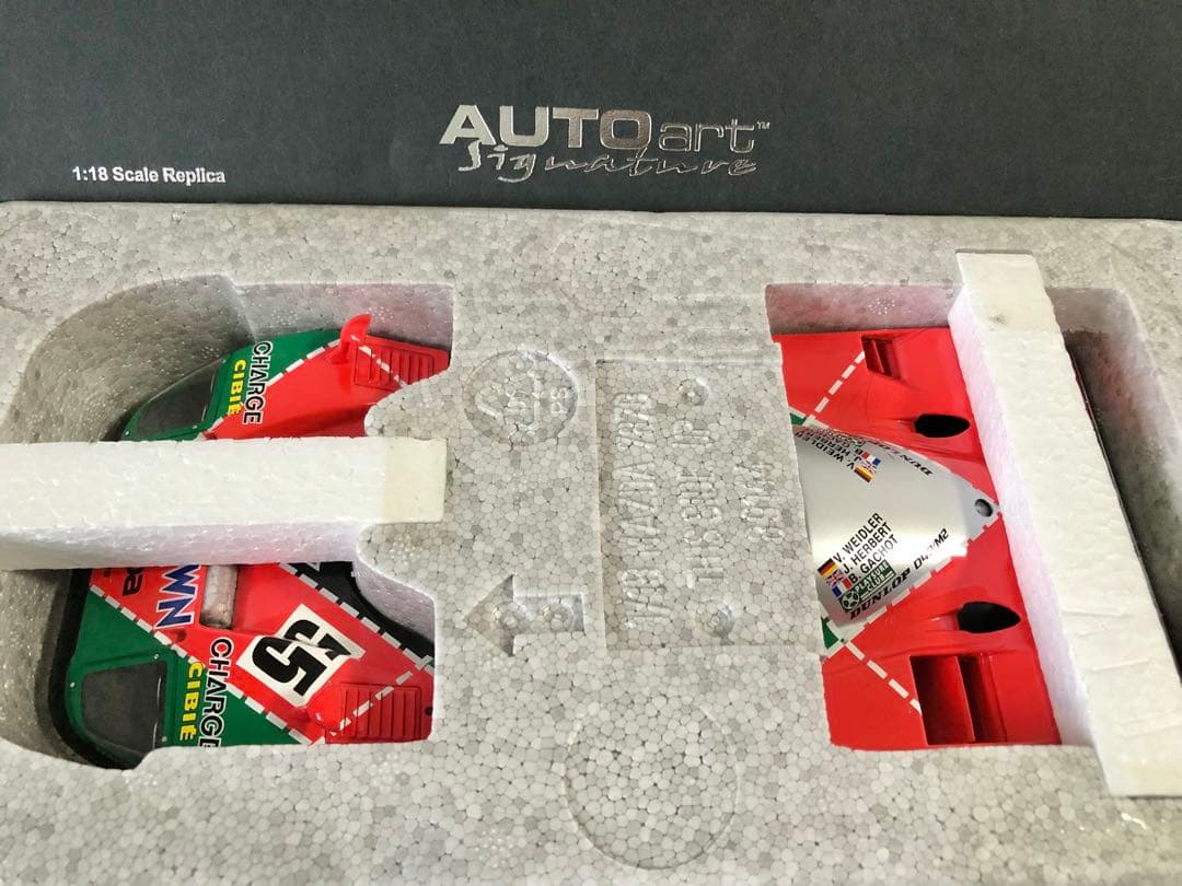 ★絶版！オートアート ￼￼1/18 マツダ787B 1991年ル・マン優勝車