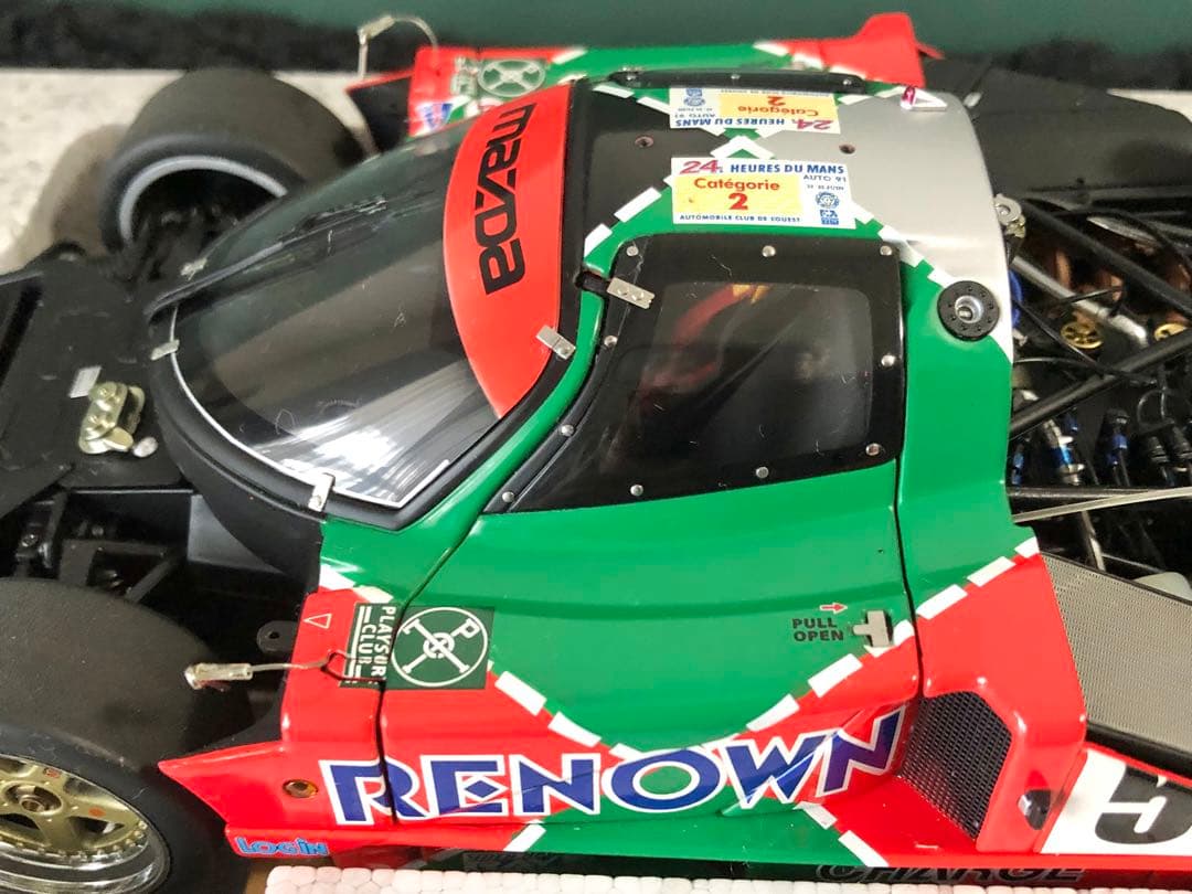 ★絶版！オートアート ￼￼1/18 マツダ787B 1991年ル・マン優勝車