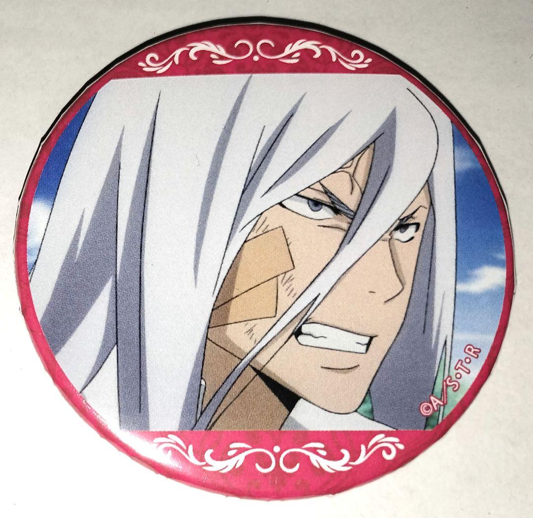 リボーン スクアーロ 缶バッジ グラフアート 缶ガチャ