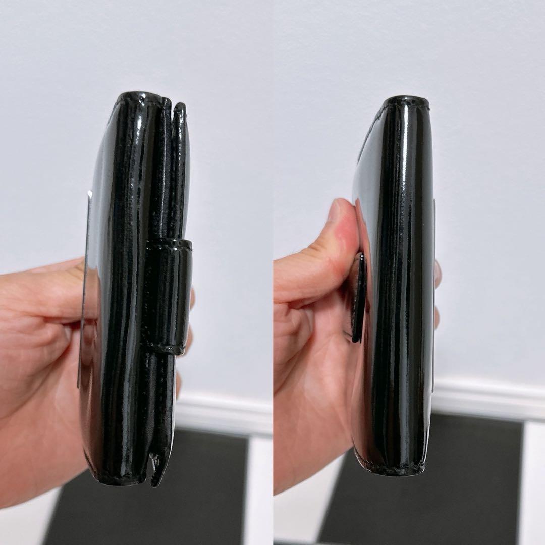 《美品》GUCCI (グッチ)折財布　エナメル