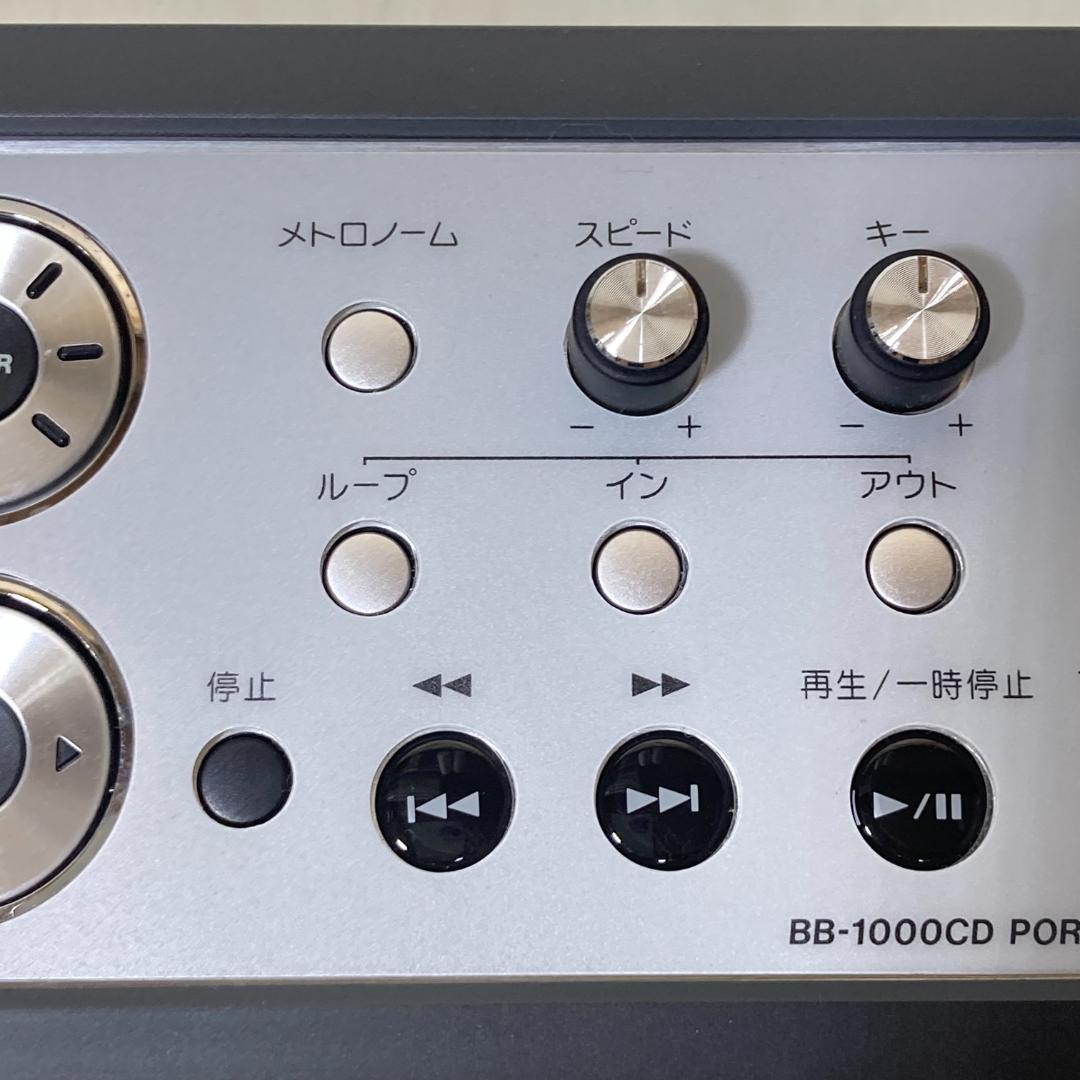 美品 TASCAM BB-1000CD ポータブルCD/SDレコーダー
