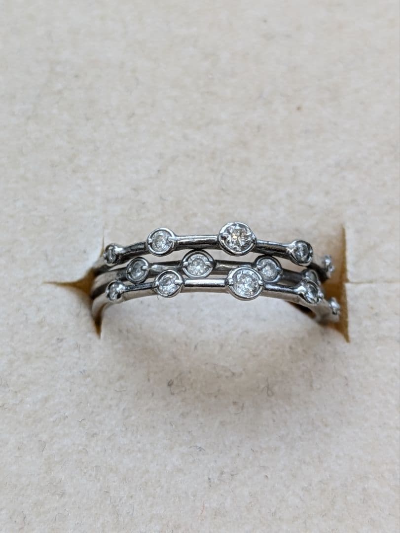 プラチナ.ダイヤモンドリング