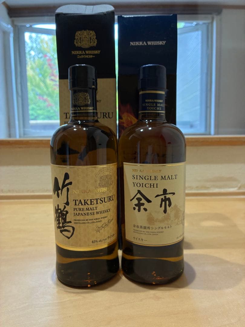 NIKKA YOICHI & TAKETSURU セット　竹鶴　余市
