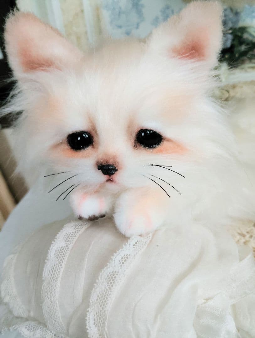 ベビー♡赤ちゃんきつね♡飼ってみませんか❤アートドール♡ぬいぐるみ♡